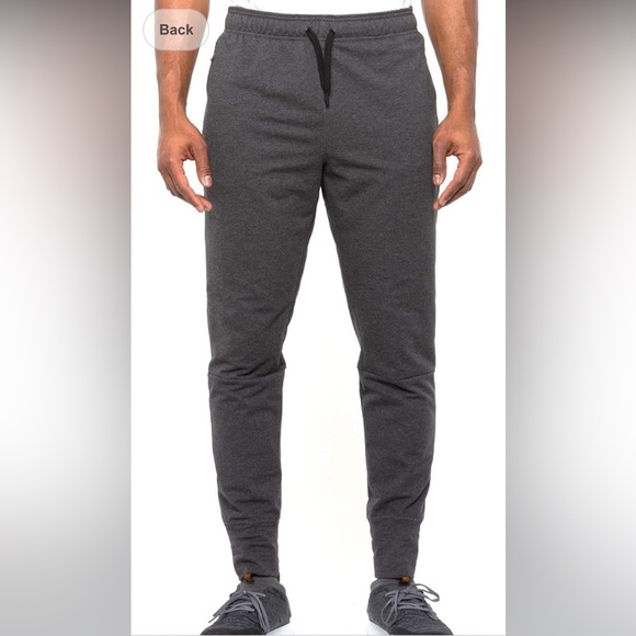 NWT Reebok Men's Jogger Running Pants with Pockets - Athletic Dark Grey Size XL - Picture 1 of 7